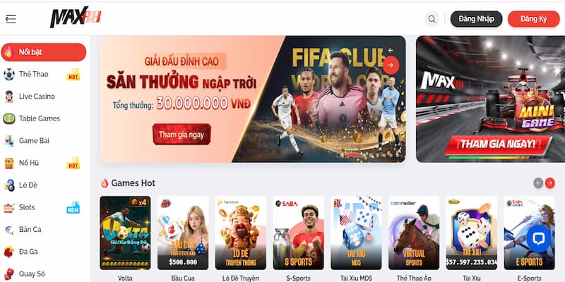 Max88 về ưu điểm nổi bật