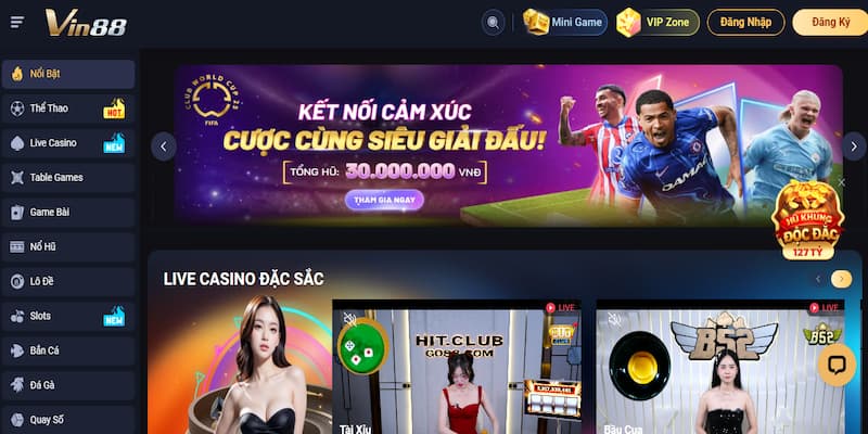 Vin88 vì sao nên chọn làm nơi trải nghiệm cá cược?